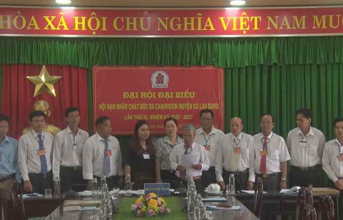 Cù Lao Dung: Đại hội Đại biểu Hội nạn nhân chất độc da cam Dioxin  